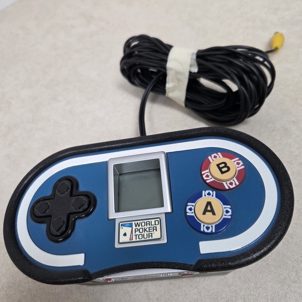 Jakks Pacific 2004 Plug & Play TV Games "World Poker Tour